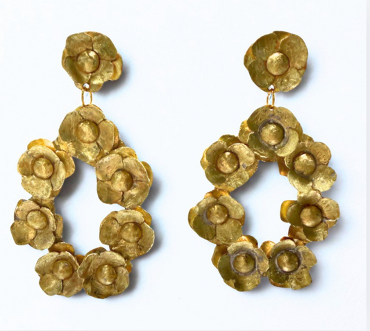 Annie Floral Wreath Earrings