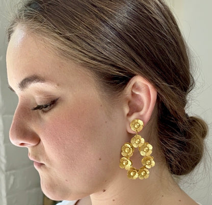 Annie Floral Wreath Earrings